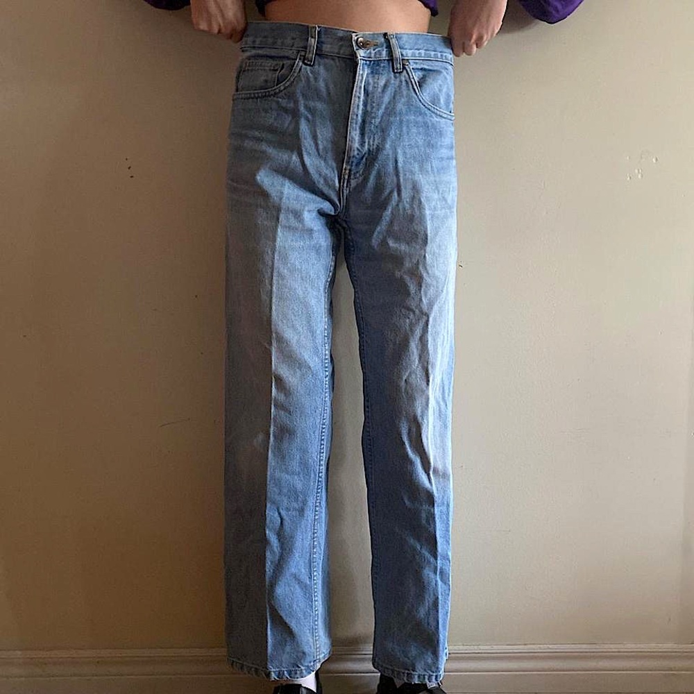 Real Vintage 90s Straight-Cut High-Rise Jeans